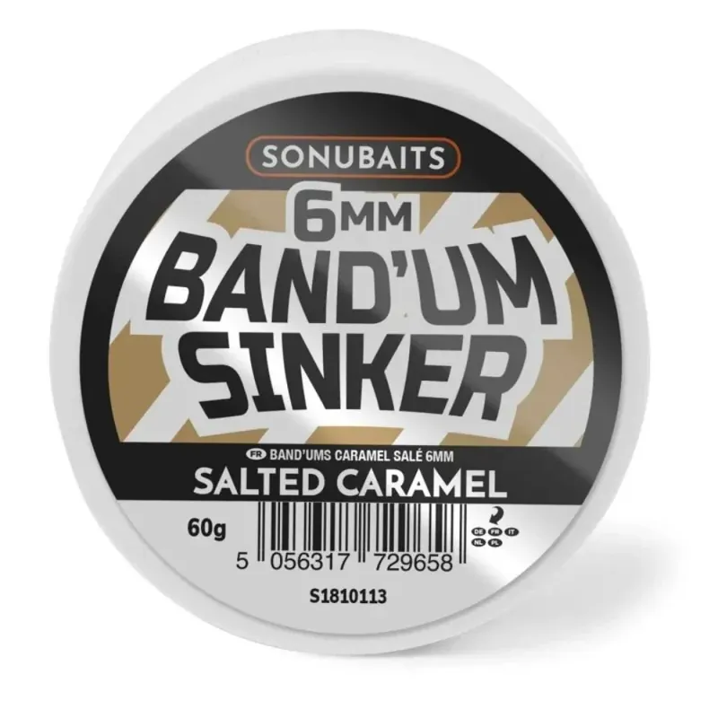 Omezená Nabídka Sonubaits Band‘um Sinker Salted Caramel 6 mm